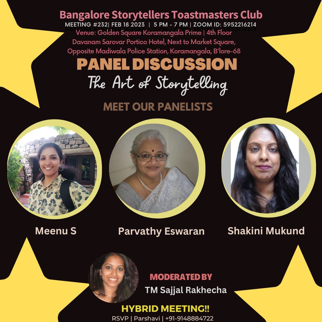 Toastmasters Club – Panel Discussion