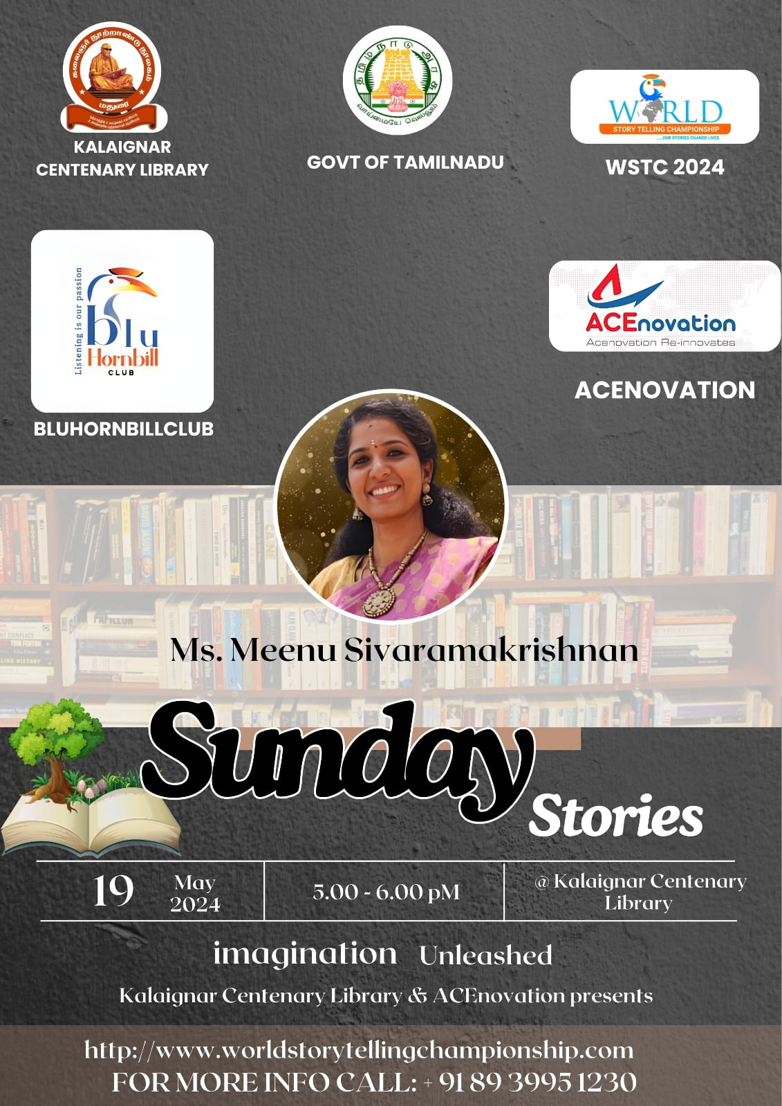 Sunday Stories @ Kalaignar Centenary Library