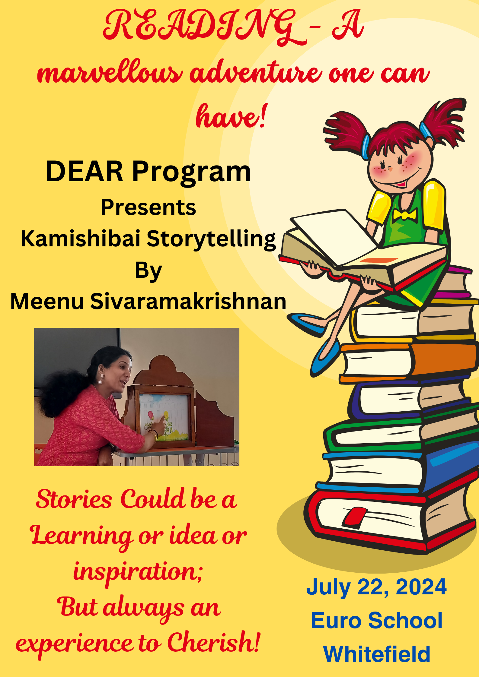 Storytelling for D.E.A.R Program @ Euro School
