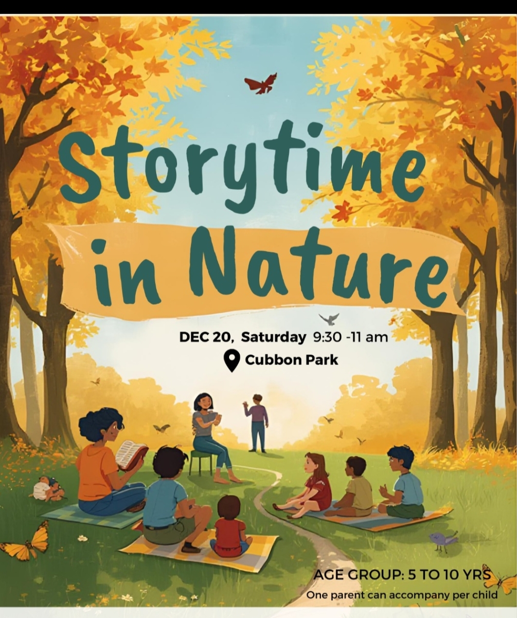STORYTIME IN NATURE – CUBBON PARK