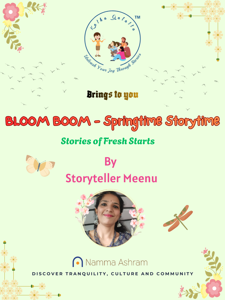 BLOOM BOOM – Springtime Storytime