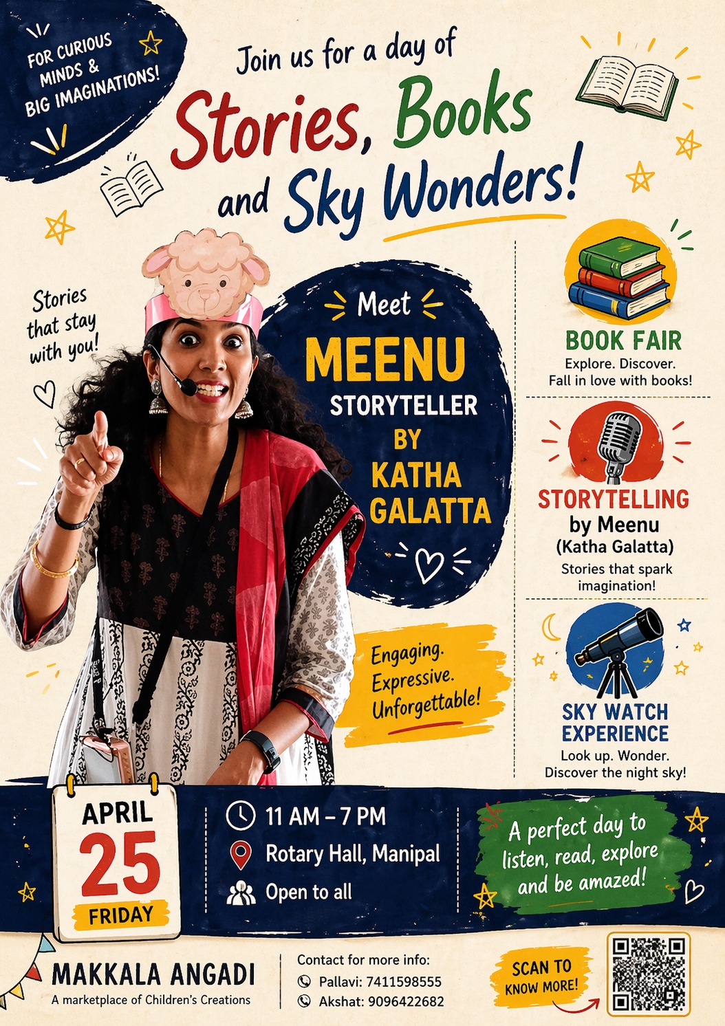 Storytime@ Makkala Angadi, Manipal