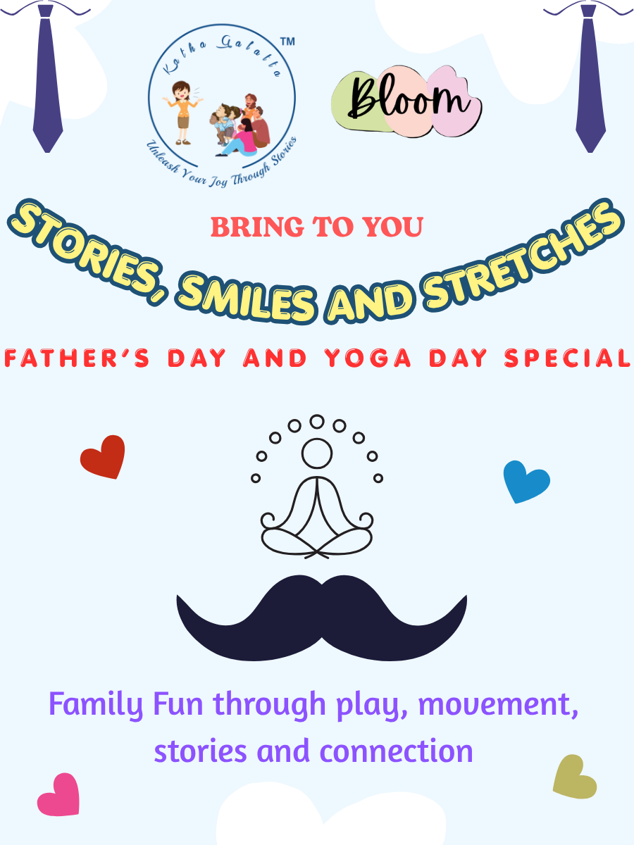 Stories, Smiles and Stretches – A Family Event
